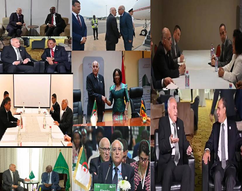 Minister Attaf attends the 45th session of the AU Executive Council in Accra
