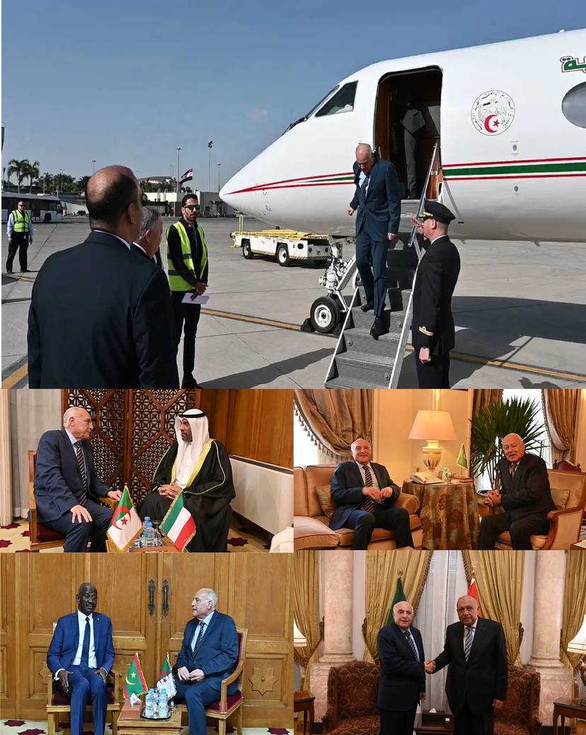 Mr. Attaf takes part to the Council of the League of Arab States at ...