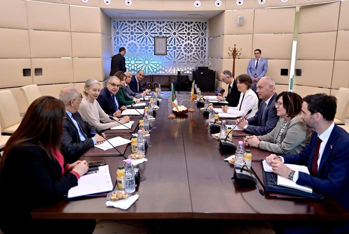 انعقاد أشغال الدورة الخامسة للمشاورات السياسية الجزائرية - البلجيكية