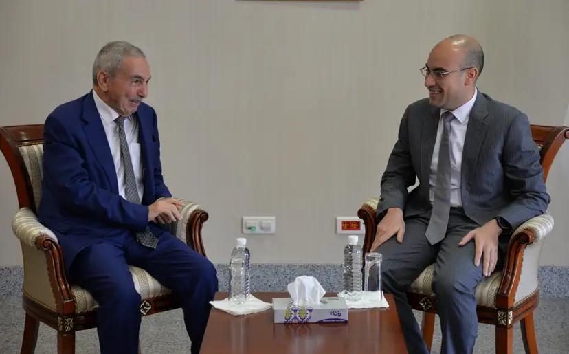 السيد شايب يستقبل رئيس المجلس الأعلى للغة العربية