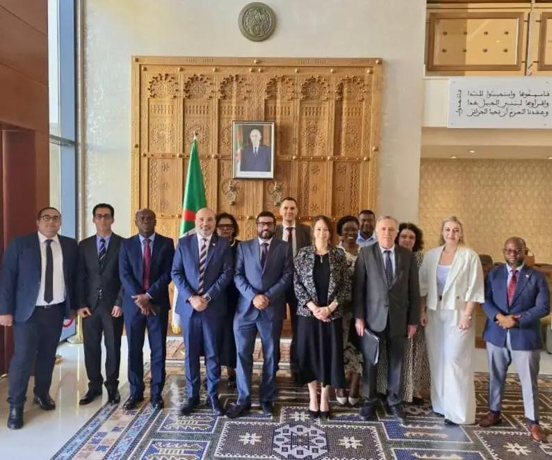 Mrs Mansouri receives high-level delegation for 4th IATF preparations
